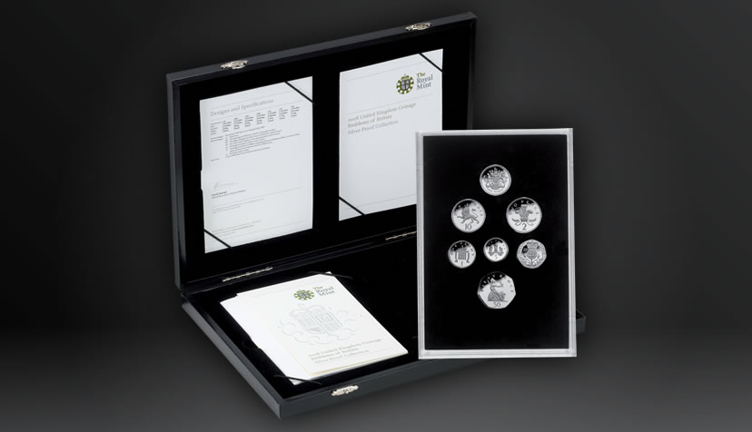 2008 Emblems of Britain Silver Proof Collection